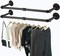 Durable Thick Metal Pipe Clothes Rack Closet Garment Hanging Bar